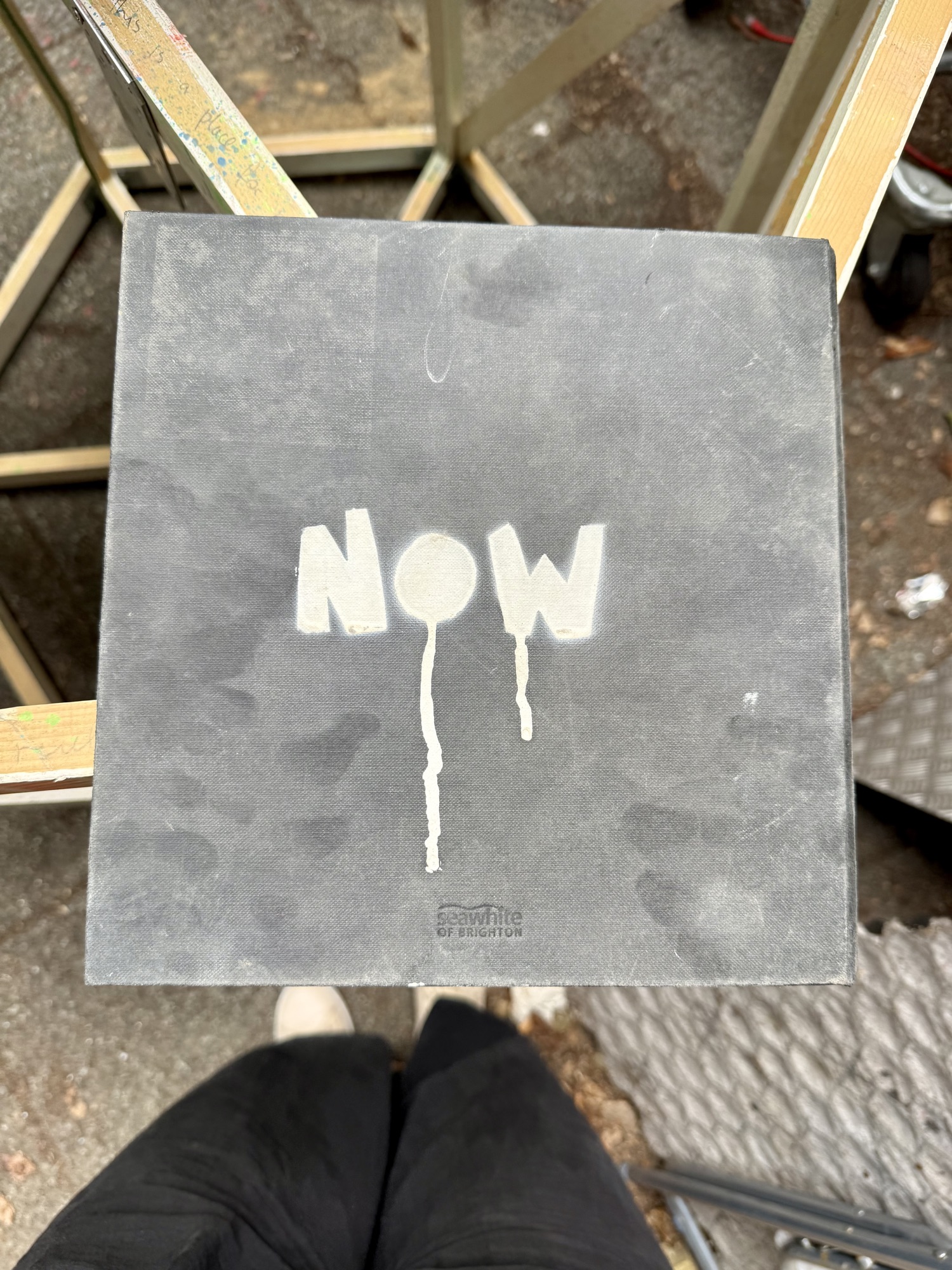 Book cover reading "Now"