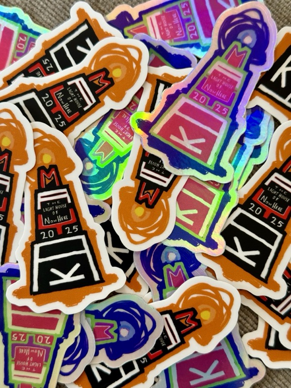 Sticker designs made for the project